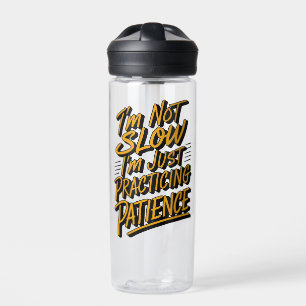 funny quote water bottle