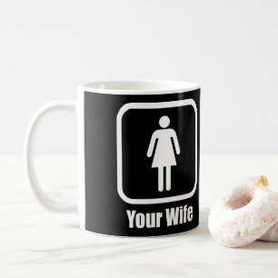 Funny Quote Your Wife My Wife - Gift for Husband Coffee Mug