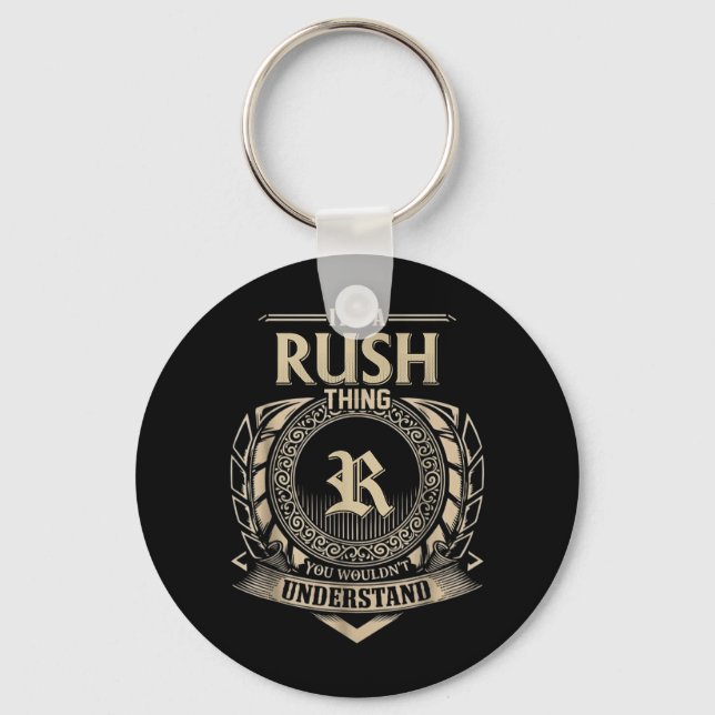 Funny Quotes A Ruhing Wouldnt Understand Meme Keychain (Front)