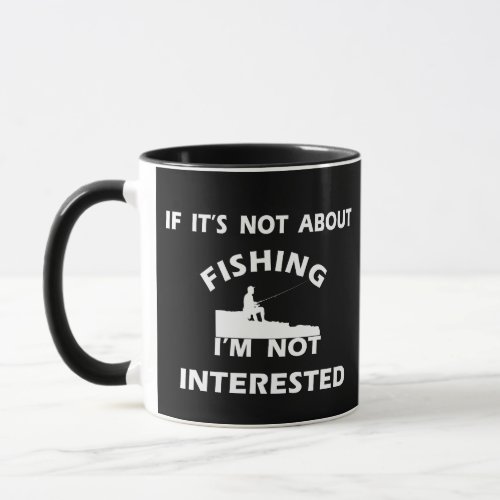 funny quotes about fishing lovers mug