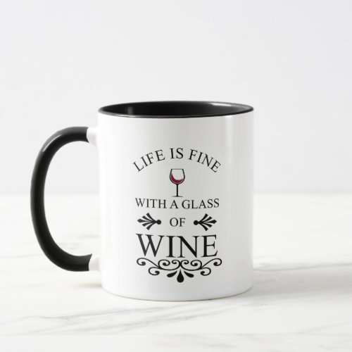 funny quotes and sayings about wine lover mug