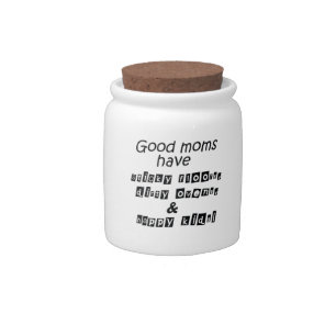 Funny quotes candy jar mom gifts