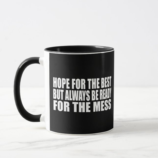 Funny quotes famous sarcastic sayings   mug (Left)