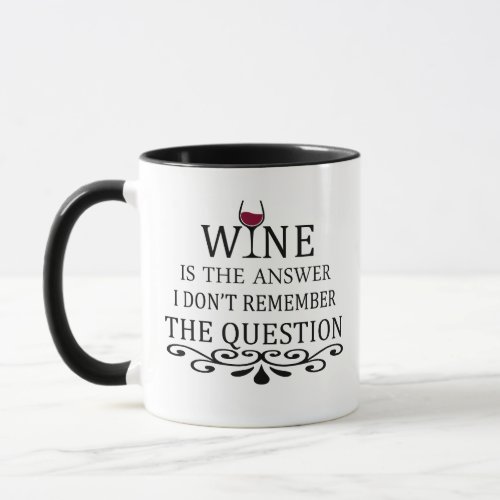 Funny quotes famous wine drinker slogan mug