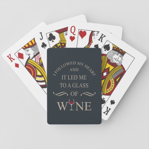 Funny quotes famous wine drinker slogan playing cards