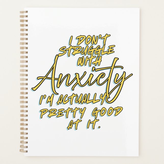 FUNNY QUOTES FOR ANXIETY PLANNER (Front)