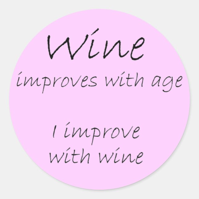 Funny quotes gifts humor stickers birthday gift (Front)