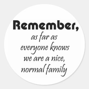 Funny quotes gifts humor stickers family joke gift