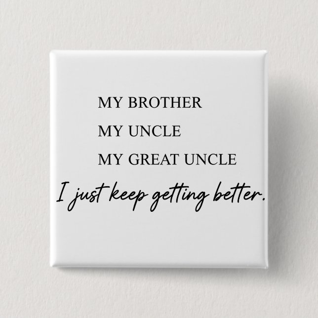 funny quotes humor dad jokes button (Front)