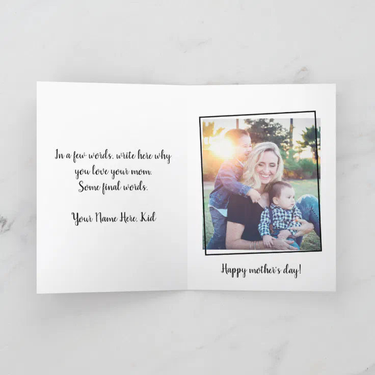 Funny Quotes of Mom - Happy Mother's Day Card | Zazzle