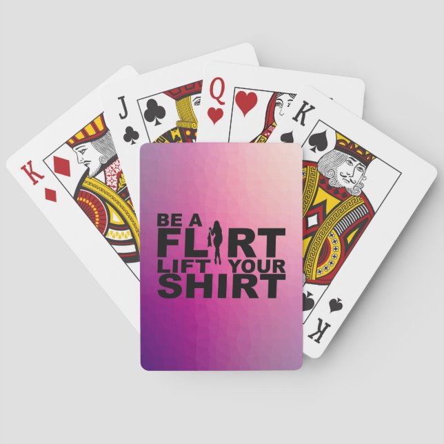 funny quotes playing cards (Back)