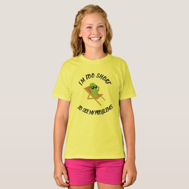Funny Quotes T-Shirt For Kids (Front Full)