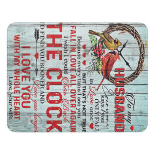 Funny Quotes To Husband Gift For Man Door Sign
