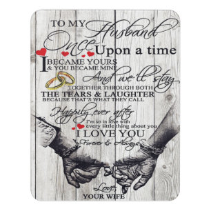 Funny Quotes To My Husband Gift For Husband Door Sign
