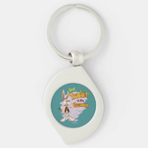 Funny Rabbit Best Teacher in the Classroom Keychain