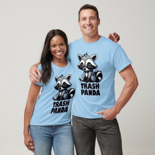 Funny Raccoon Animals Trash Panda Jokes Gifts  T_Shirt