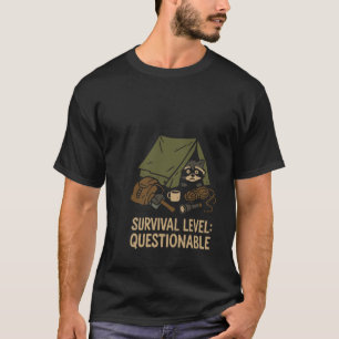 Funny Raccoon Camping Humor Gift T-Shirt