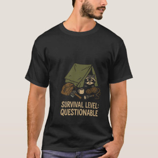 Funny Raccoon Camping Humor Gift T-Shirt