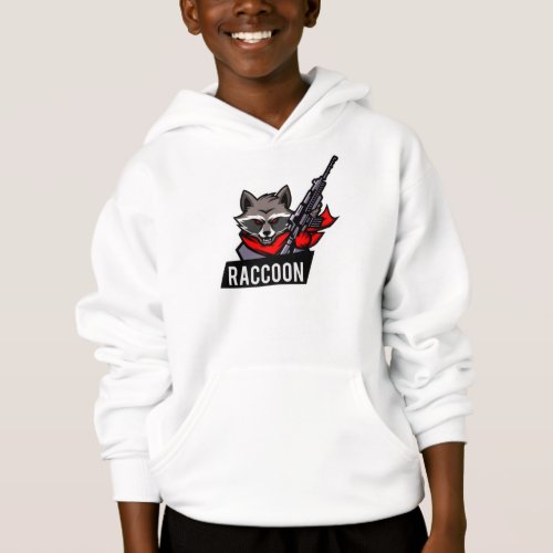 Funny Raccoon  Hoodie