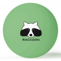 Funny raccoon ping pong balls for table tennis Funny raccoon ping pong balls for table tennis