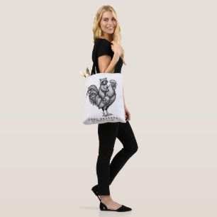 Funny Raccoon Tote Bag Vintage Gift Her