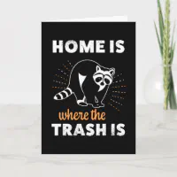 Trash Panda Racoon Raccoon Retro Gift Art Print