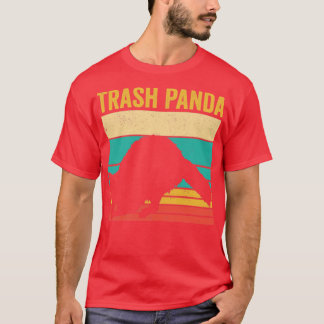 Funny Raccoon Trash Panda Retro T-Shirt