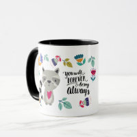 Funny Raccoon Valentine's Day Gift Mugs