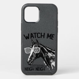 Funny Race Horse T Shirt Watch Me Neigh Neigh T-Sh OtterBox Symmetry iPhone 12 Pro Case