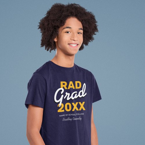 Funny Rad Grad Graduation 2024 T_Shirt