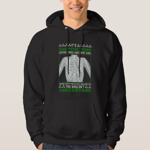 Funny Rad Tech Joke X_ray Radiologic Humor Hoodie