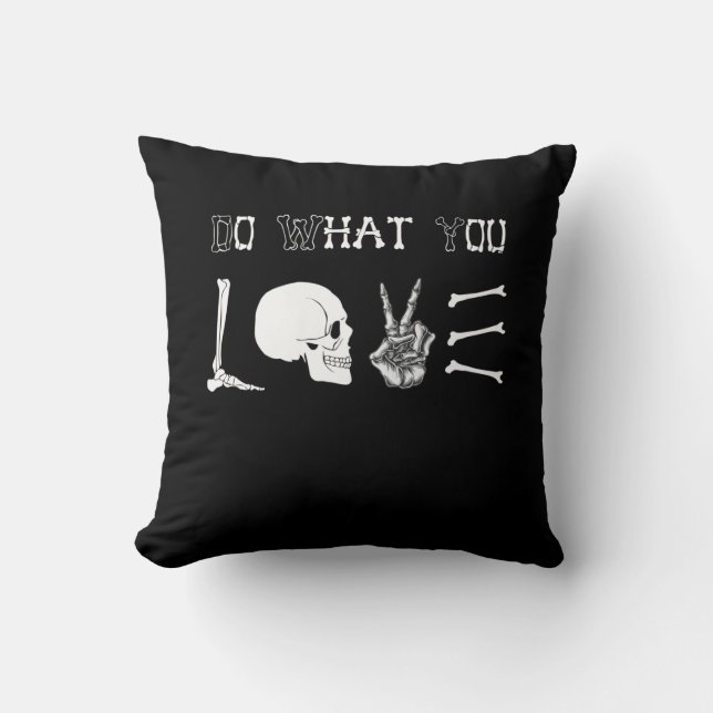 Funny Radiology Xray Skeleton Rad Tech Radiologist Throw Pillow (Front)