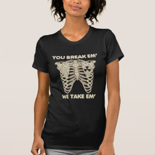 Funny Radiology Xray Skeleton Rad Technologist T-Shirt