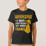 Funny Railfan Quote Trainspotter Train Lover Railr T-Shirt