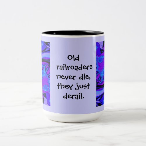 funny railroad workers mug