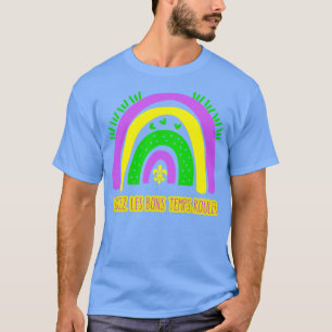 Funny Rainbow Trendy Unique Fleur de Lis T-Shirt