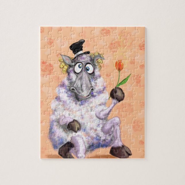 Funny Ram Puzzle (Vertical)