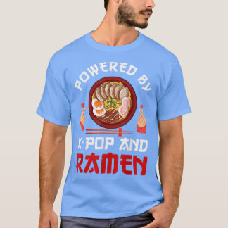Funny Ramen and K-Pop Graphic for Teen Girls  T-Shirt