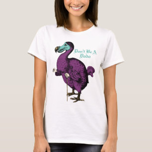 Funny Random Alice in Wonderland Dodo Bird T-Shirt
