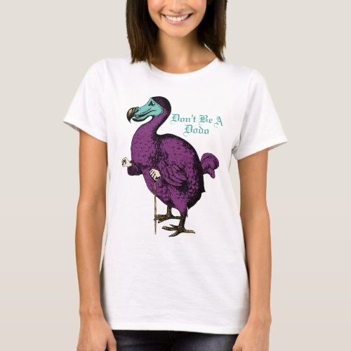 Funny Random Alice in Wonderland Dodo Bird T_Shirt
