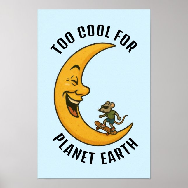 Funny Rat Poster (Front)