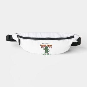 Funny Rat Pot Quote Vintage Engraving Design_1 Fanny Pack