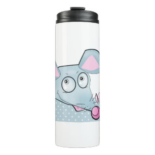 Funny rat, rat, Christmas Thermal Tumbler