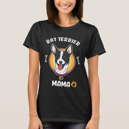 Funny Rat Terrier Mama T_Shirt