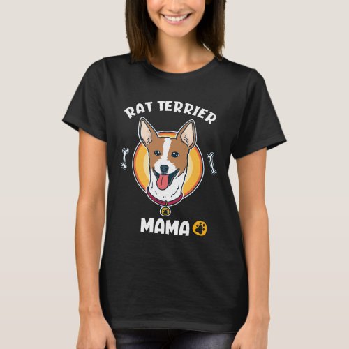 Funny Rat Terrier Mama T_Shirt
