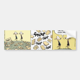 Funny Rat Trap Relatives Cartoon Bumper Sticker