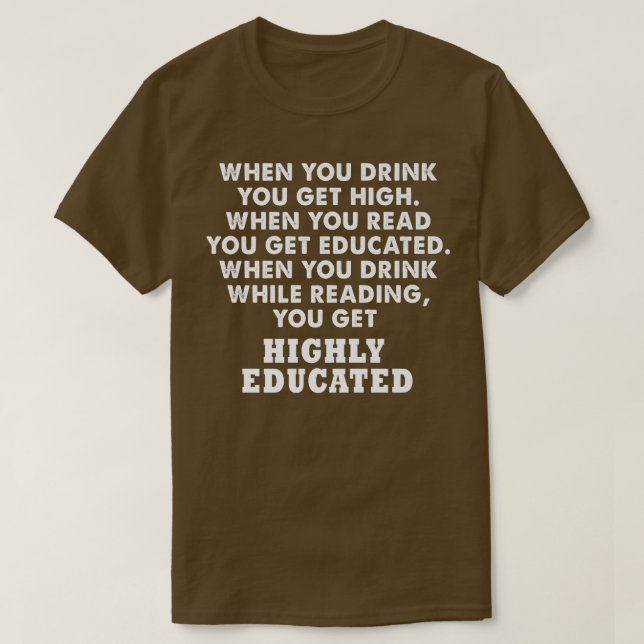 Funny Read a New Book Month  T-Shirt (Design Front)
