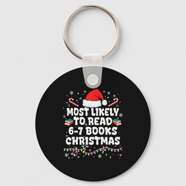 Funny Reading 67 Six Seven Meme Englieacher Book L Keychain (Front)