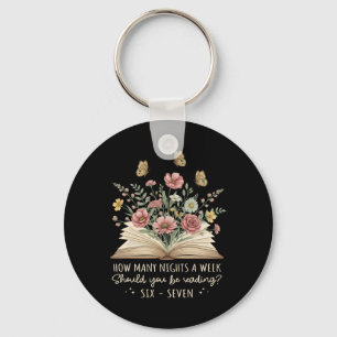 Funny Reading 67 Teacher Six Seven Reading 6 7 Boo Keychain
