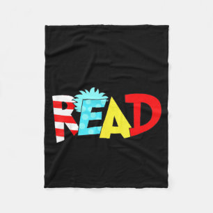 Funny reading book lover men women kids  fleece blanket